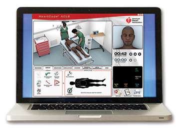 Product displayed: HeartCode(R) ACLS Part 1 (90-1405)